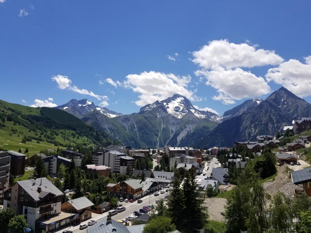 Magnifique Vue Centre Station Apartman Les Deux Alpes Kültér fotó